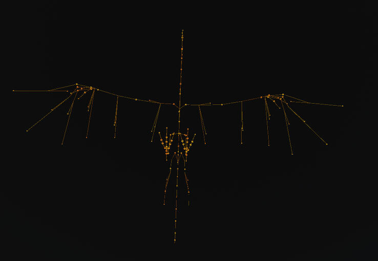 Bottom View (bones/welds only)